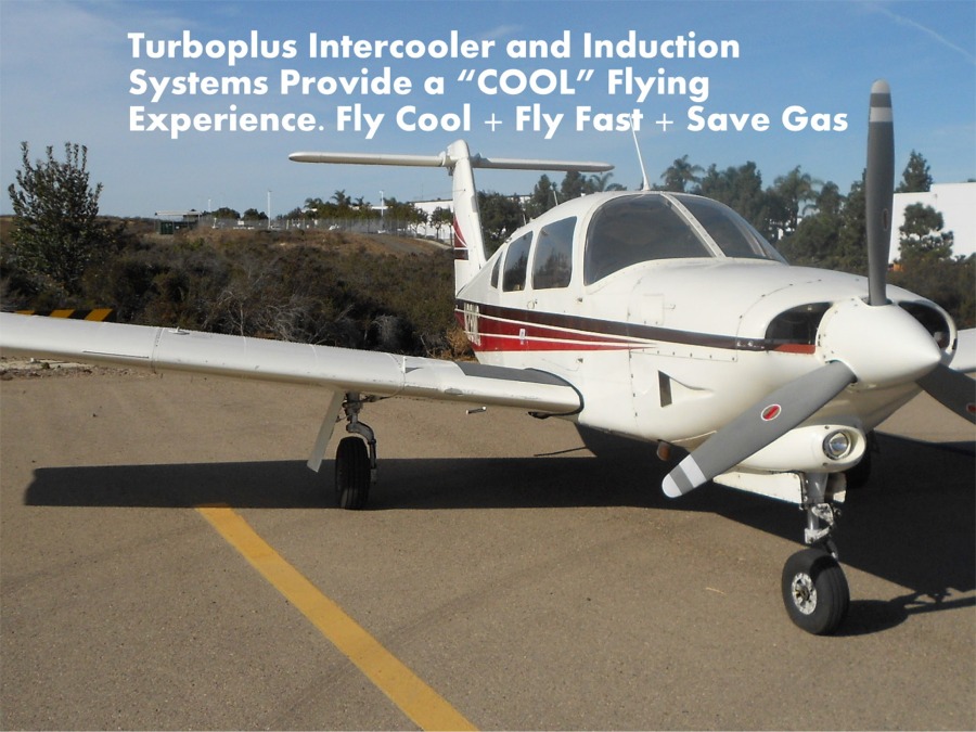 Turboplus intercoolers and induction systems provide a cool flying experience. Fly cool, fly fast, save gas.